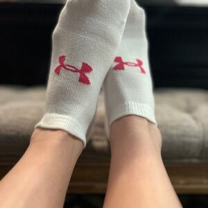 Women’s Under Armour White Ankle Socks